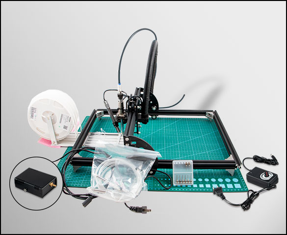 PickSoeasy PSE-20. Manual pick and place machine with 1 or 2 USB microscope