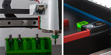 Upper and lower vision for the PSE-3000 openPNP pick and place machine
